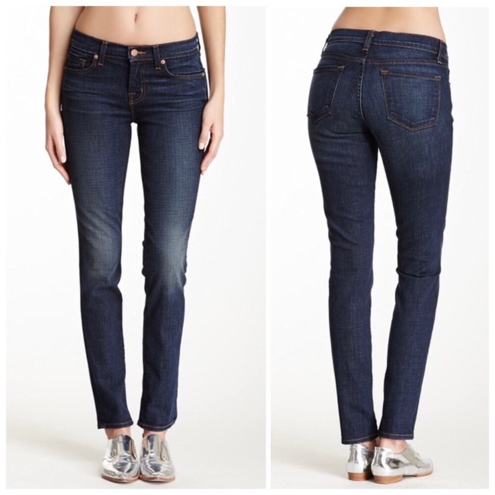 J Brand Skinny Jeans Leg Low Rise Daphne Size 25